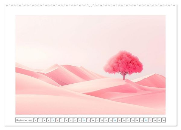 Produktbild: Verzerrte Wirklichkeiten (Wandkalender 2026 DIN A2 quer), CALVENDO Monatskalender