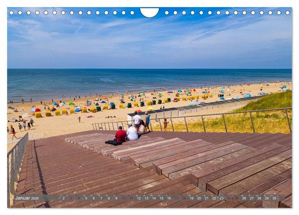 Produktbild: Ein Blick auf Egmond (Wandkalender 2026 DIN A4 quer), CALVENDO Monatskalender