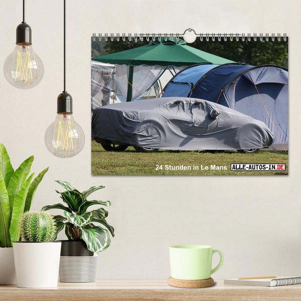 Produktbild: 24 Stunden in Le Mans (Wandkalender 2026 DIN A4 quer), CALVENDO Monatskalender