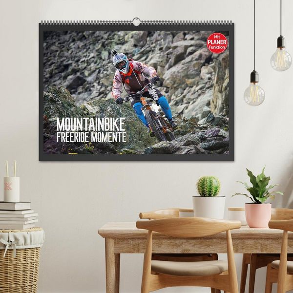Produktbild: Mountainbike Freeride Momente (Wandkalender 2026 DIN A2 quer), CALVENDO Monatskalender