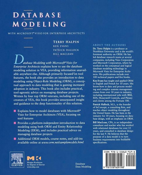 Produktbild: Database Modeling with Microsoft(r) VISIO for Enterprise Architects