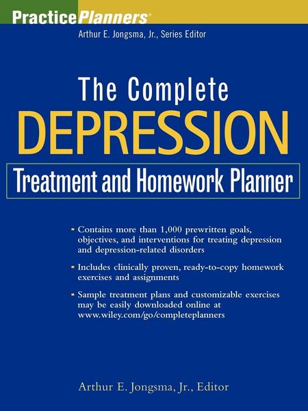 Produktbild: The Complete Depression Treatment and Homework Planner