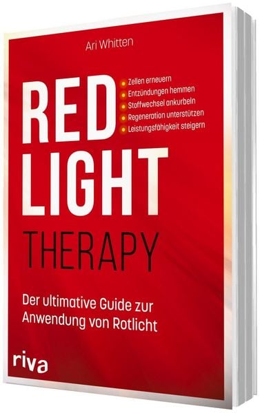 Produktbild: Red Light Therapy. Der ultimative Guide zur Anwendung von Rotlicht