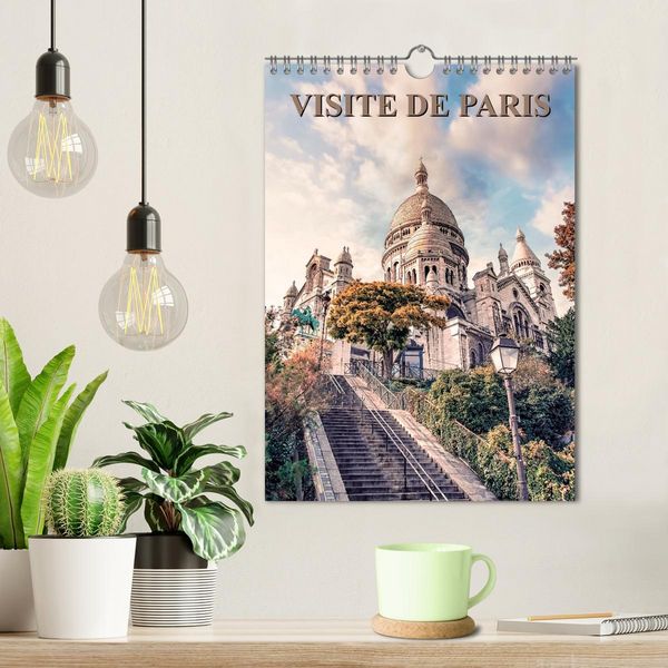 Produktbild: Visite de Paris (Calendrier mural 2026 DIN A4 horizontal), CALVENDO calendrier mensuel