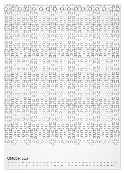 Produktbild: Geometric Graphik Art (Tischkalender 2026 DIN A5 hoch), CALVENDO Monatskalender