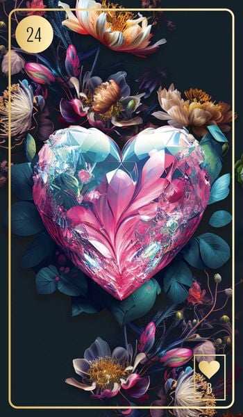 Lenormand-Kartenset: Floralis