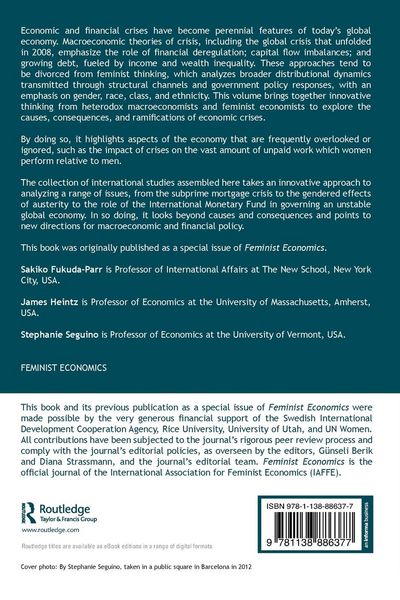 Produktbild: Critical and Feminist Perspectives on Financial and Economic Crises