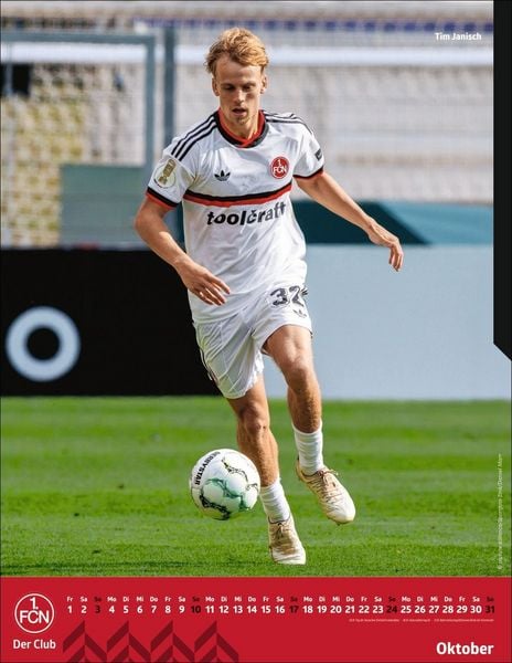 Produktbild: 1. FC N&uuml;rnberg Posterkalender 2027