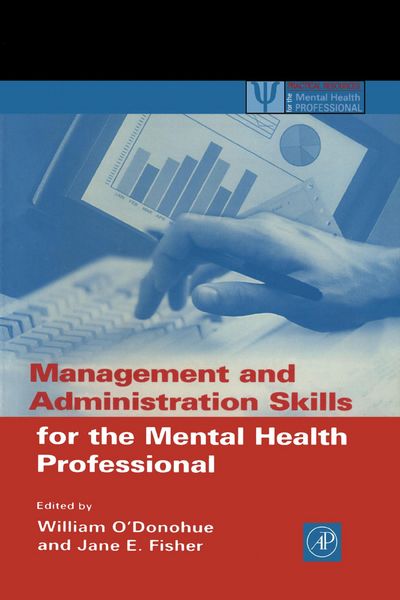 Produktbild: Management and Administration Skills for the Mental Health Professional