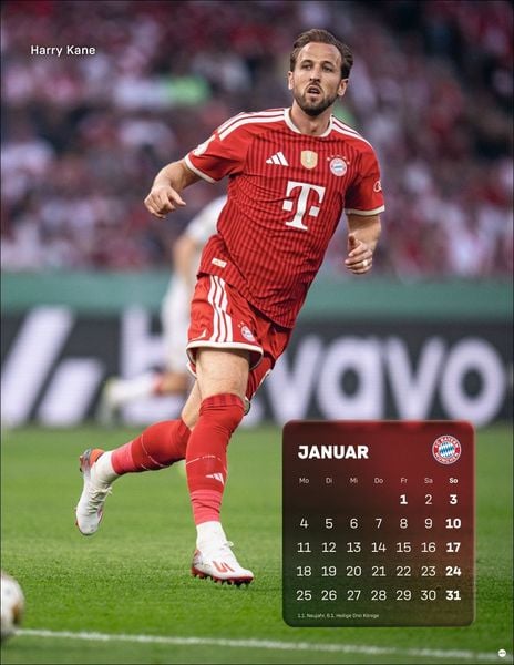 Produktbild: FC Bayern M&uuml;nchen Posterkalender 2027