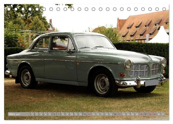 Produktbild: Oldtimer vergangenger Jahrzehnte (Tischkalender 2027 DIN A5 quer), CALVENDO Monatskalender