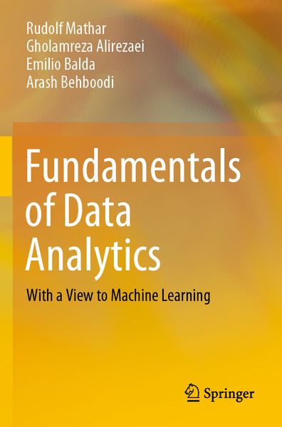 Produktbild: Fundamentals of Data Analytics