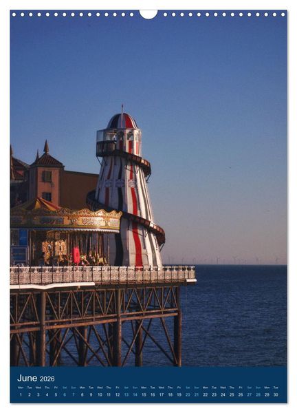 Produktbild: Brighton Summer Views (Wall Calendar 2026 DIN A3 portrait), CALVENDO 12 Month Wall Calendar