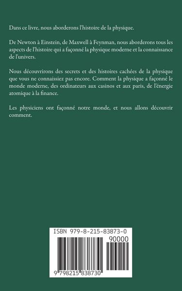 Produktbild: Histoire de la Physique