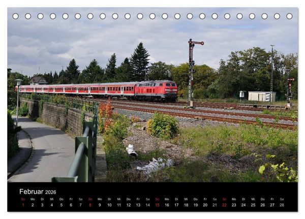 Produktbild: Erfolg einer Lokfamilie - Die V160-Baureihen (Tischkalender 2026 DIN A5 quer), CALVENDO Monatskalender