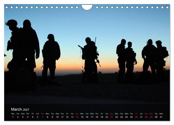 Produktbild: Special Forces Army Operations (Wall Calendar 2027 DIN A4 landscape), CALVENDO 12 Month Wall Calendar