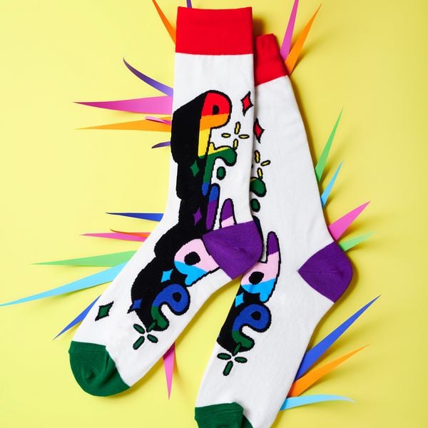 Produktbild: 3er Set Socken "Rainbow", Gr. 36-41