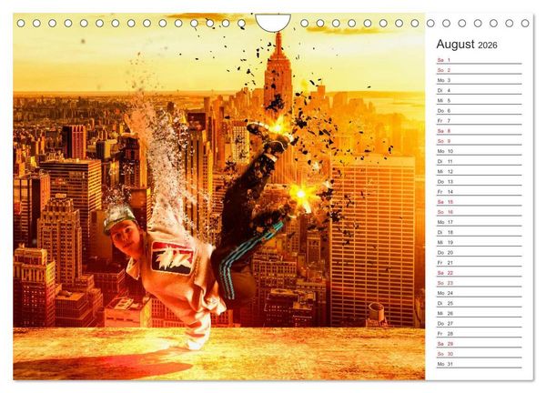 Produktbild: Break Dance (Wandkalender 2026 DIN A4 quer), CALVENDO Monatskalender