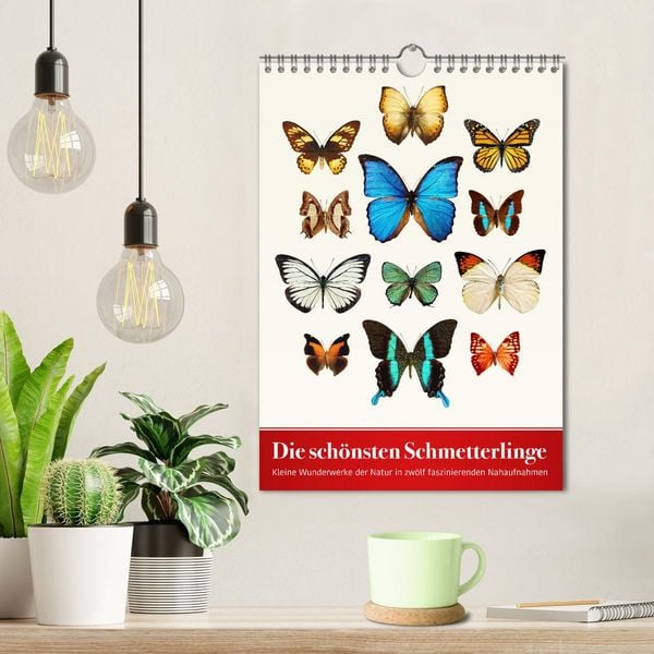 Produktbild: Die sch&ouml;nsten Schmetterlinge (Wandkalender 2026 DIN A4 hoch), CALVENDO Monatskalender