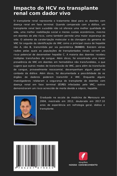 Produktbild: Impacto do HCV no transplante renal com dador vivo