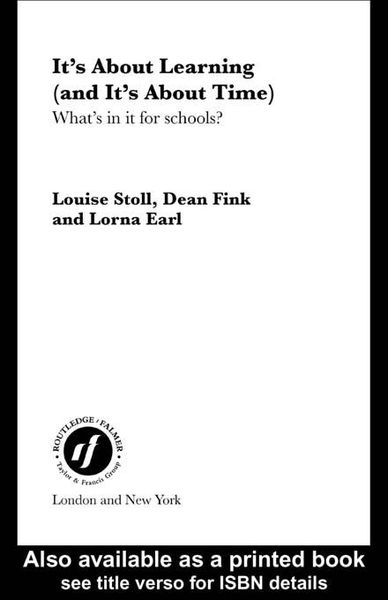 Produktbild: It's About Learning (and It's About Time)