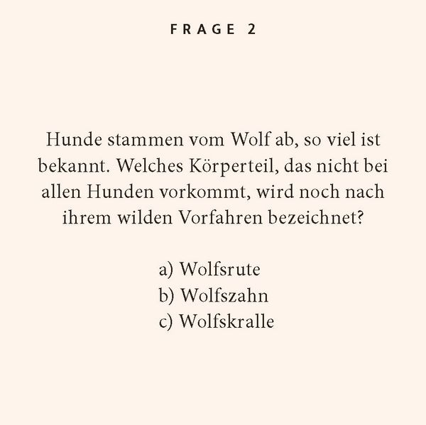Produktbild: Hunde-Quiz