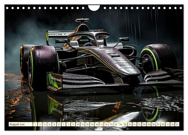 Produktbild: Rennwagen Fantasien (Wandkalender 2026 DIN A4 quer), CALVENDO Monatskalender
