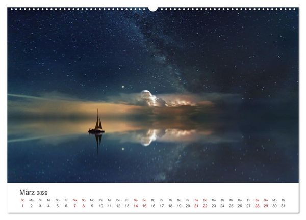 Produktbild: Segeln - Kurs aufs offene Meer. (hochwertiger Premium Wandkalender 2026 DIN A2 quer), Kunstdruck in Hochglanz