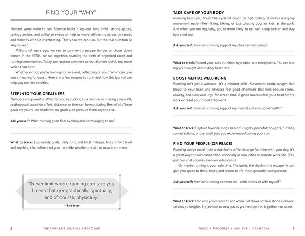 Produktbild: The Runner's Journal & Roadmap