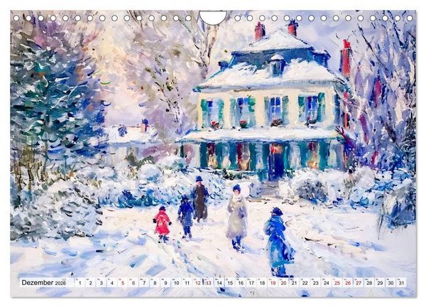 Produktbild: G&auml;rten im Licht - Impressionistische Spazierg&auml;nge mit Bl&uuml;tenpracht (Wandkalender 2026 DIN A4 quer), CALVENDO Monatskalender