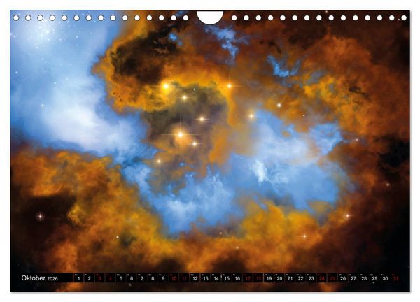 Produktbild: Sternenwelten (Wandkalender 2026 DIN A4 quer), CALVENDO Monatskalender