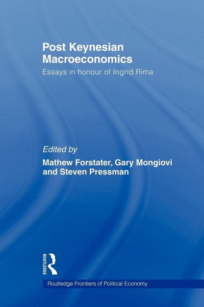 Produktbild: Post-Keynesian Macroeconomics