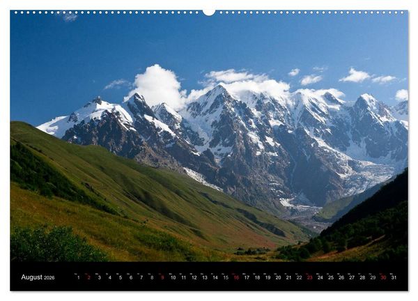 Produktbild: Impressionen aus Georgien (Wandkalender 2026 DIN A2 quer), CALVENDO Monatskalender