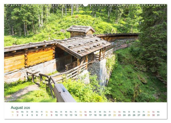 Produktbild: Auf der Winklmoosalm (Wandkalender 2026 DIN A2 quer), CALVENDO Monatskalender