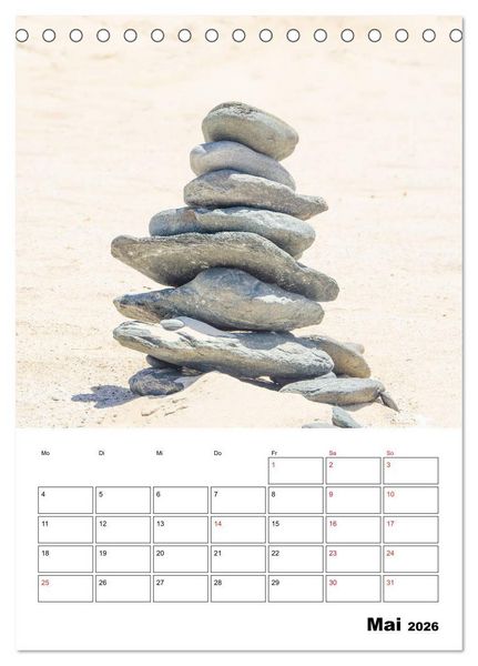 Produktbild: Boa Vista - die &bdquo;Perle&ldquo; der Kapverden (Tischkalender 2026 DIN A5 hoch), CALVENDO Monatskalender
