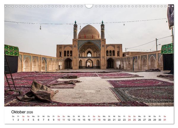 Produktbild: Rundreise Iran (Wandkalender 2026 DIN A3 quer), CALVENDO Monatskalender