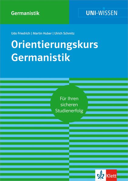 Produktbild: Friedrich, U: Orientierungskurs Germanistik