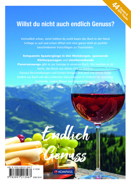 Produktbild: KOMPASS Endlich Genuss - S&Atilde;&frac14;dtirol