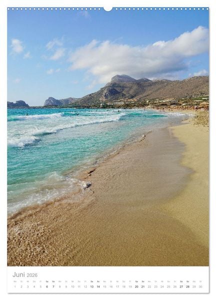 Produktbild: Kreta - Sonne, Meer und griechische Lebensart (Wandkalender 2026 DIN A2 hoch), CALVENDO Monatskalender