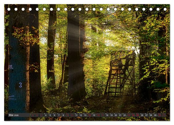 Produktbild: Landschaften unserer Heimat (Tischkalender 2026 DIN A5 quer), CALVENDO Monatskalender