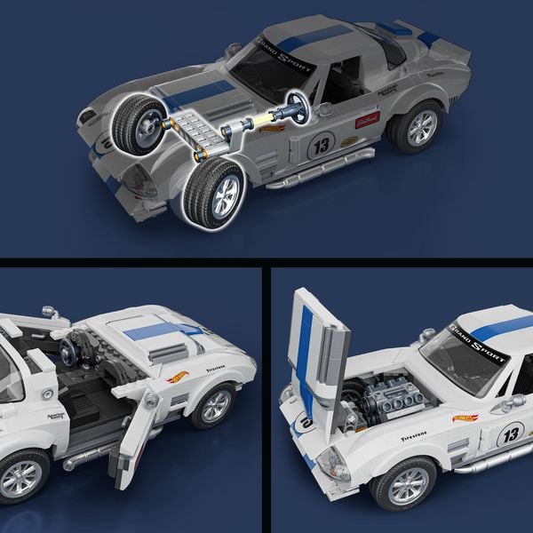 Produktbild: Mattel Brick Shop HW ELITE SERIES CORVETTE