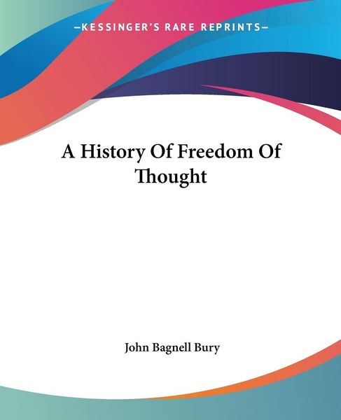 Produktbild: A History Of Freedom Of Thought