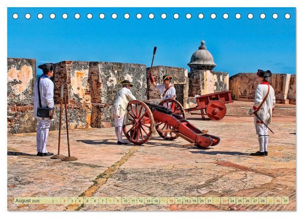 Produktbild: Reise in die Karibik - von den Bahamas bis Aruba (Tischkalender 2026 DIN A5 quer), CALVENDO Monatskalender