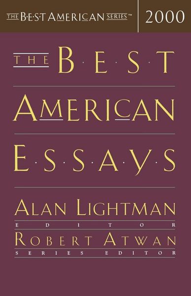 Produktbild: The Best American Essays 2000