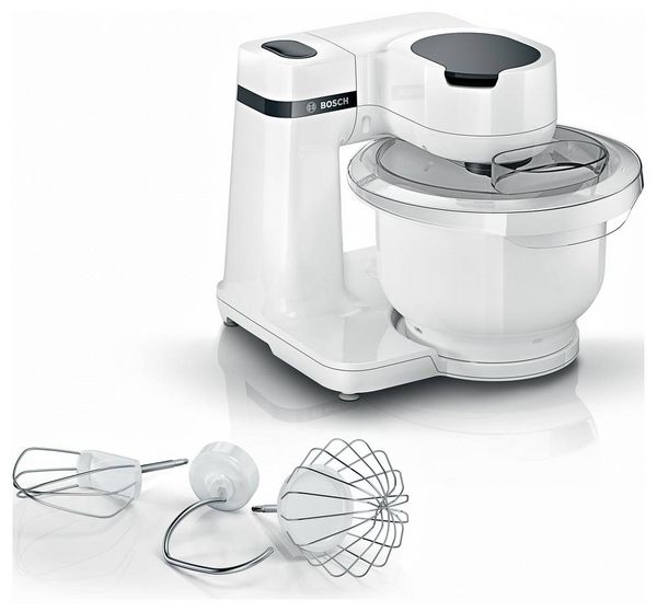 Produktbild: Bosch MUM Serie 2, 700 Watt K&uuml;chenmaschine 700W Wei&szlig;