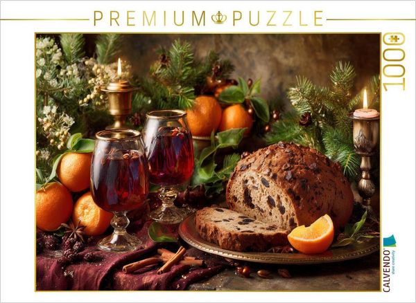 CALVENDO Puzzle Winterwürze & Festtagsbrot ein Genuss, der das Herz wärmt | 1000 Teile Lege-Größe 64x48cm Foto-Puzzle für glückliche Stunden