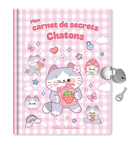 Produktbild: Mon Carnet de Secrets Chatons: Un Journal Intime Avec un Cadenas en