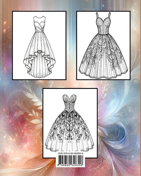 Produktbild: Libro para Colorear de Vestidos