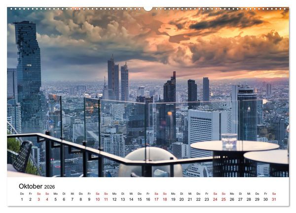 Produktbild: Bangkok das traumhafte Reiseziel (Wandkalender 2026 DIN A2 quer), CALVENDO Monatskalender