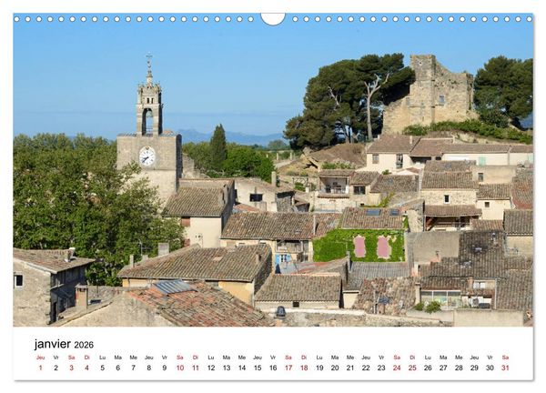 Produktbild: Les plus beaux villages du Luberon (Calendrier mural 2026 DIN A3 vertical), CALVENDO calendrier mensuel